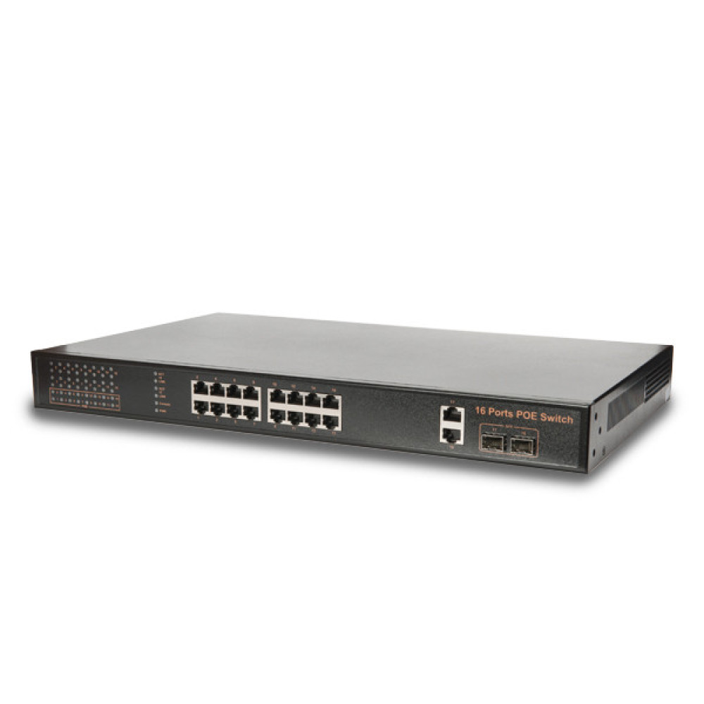 POE коммутатор 20-портовый Tecsar TS-1622sfp-m Tecsar 1272