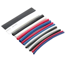 Термозбіжна трубка набір APRO APRO 3, 4, 5, 6, 10 мм (пач. 10 см х 44 шт.)