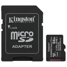 Модуль флэш-памяти Kingston Kingston MICRO SDXC 64GB UHS-I W/ADAPTER
