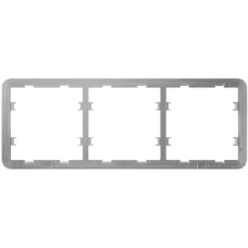 Рамка для трех выключателей Ajax Frame (3 seats) [55] Ajax Ajax Frame (3 seats) [55]