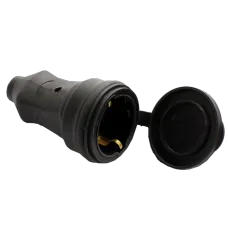 Штепсельный разъем с заглушкой 1*16 (каучук) ERKA ERKA 5001 Штепсельный разъем с заглушкой 1*16 (каучук) ERKA ERKA 5001