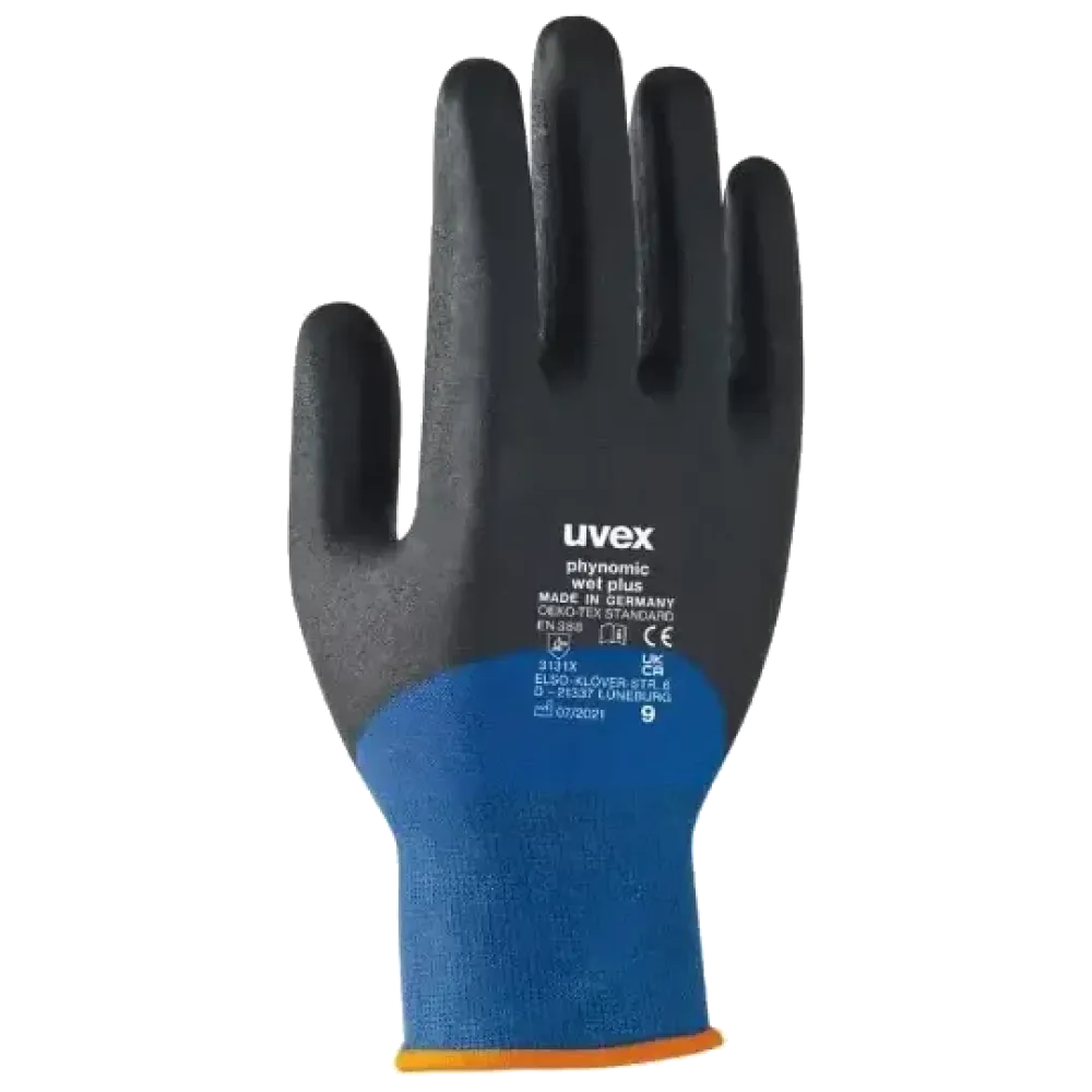 Перчатки защитные UVEX Uvex Phynomic wet plus р.9 (6006109)