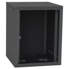 Шафа серверна  IPCOM СН-18U 600х450 стекло RAL9005