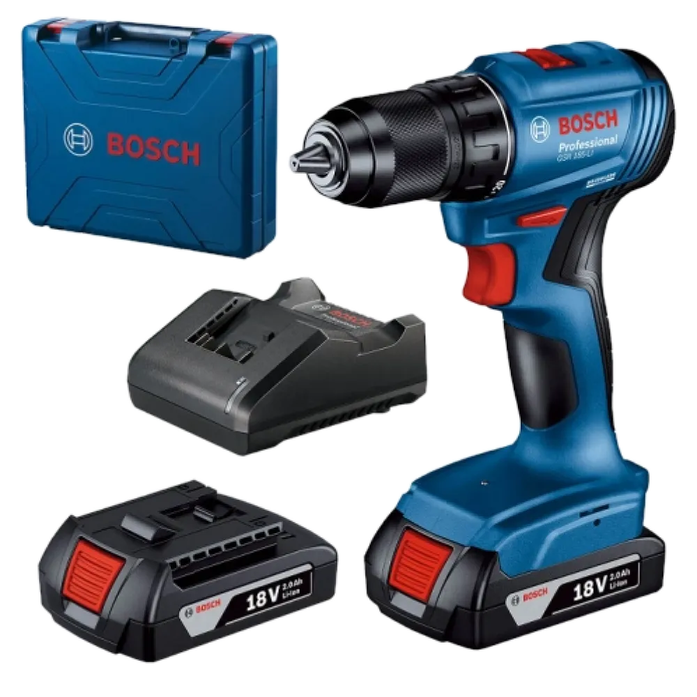 Аккумуляторный бесщеточный шуруповерт Bosch Bosch Professional GSR 185-LI (06019K3000)