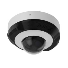 Дротова охоронна IP-камера Ajax DomeCam Mini (8 Mp/4 mm) White