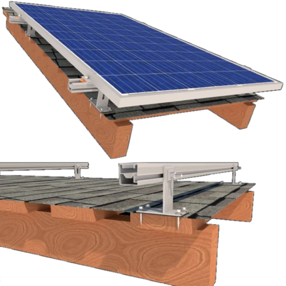 Комплект Kripter StringSetter SS-XL-B 09 крепления 9 солнечных панелей до 1145мм битумная черепица