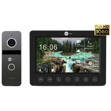 Комплект відеодомофону Neolight Neolight NeoKIT FHD Pro B/GRAPHITE (KAPPA + HD + SOLO FHD)