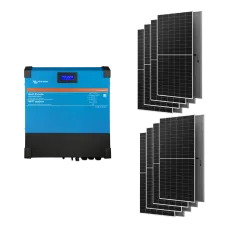 Система автономной системы питания. Victron Energy Victron Energy Multi RS Solar 48/6000/100-450/80 + AIKO G645-MCH72Dw 5.3 кВт