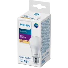 Лампочка Bulb 15W 1350lm Philips Philips Ecohome LED E27830