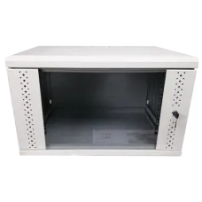 Шафа  EServer 6U 600х500х370 стекло, серая