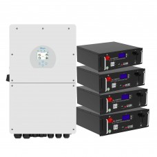 Система зберігання енергії Deye SUN-16K-SG01LP1-EU-4GS20.48K-LFP 16kW 20.48kWh 4BAT LiFePO4 6500 циклів (SUN-16K-SG01LP1-EU-4GS20.48K-LFP)