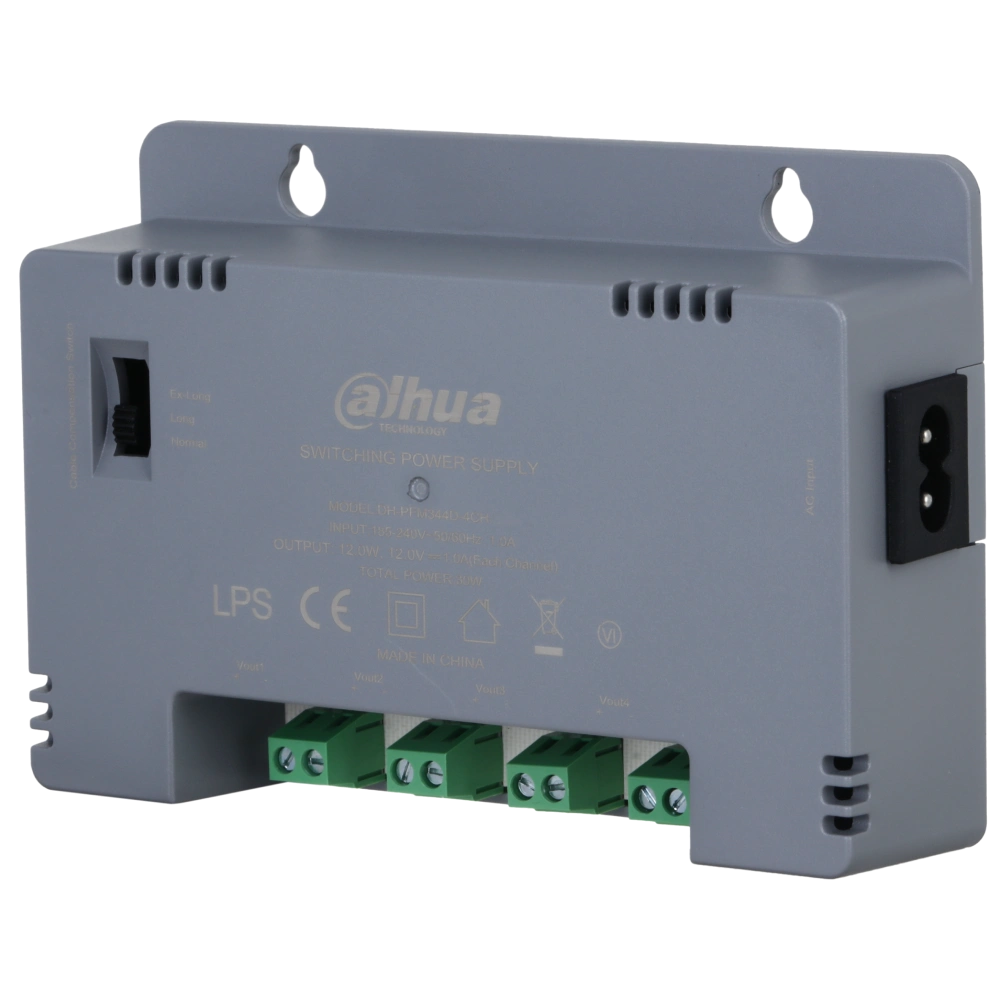 Блок питания Dahua Dahua DH-PFM344D-4CH-EN 12В 2.5А