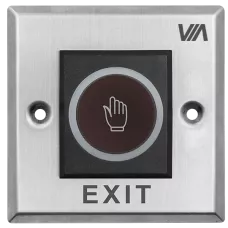 Бесконтактная кнопка выхода (комбинированная металл/пластик) VIAsecurity VB8686M