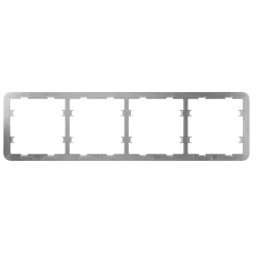 Рамка для четырех выключателей Ajax Ajax Frame (4 seats) [55]