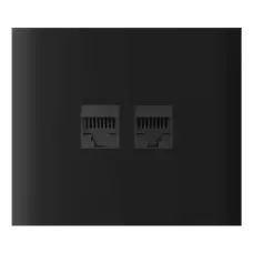 Фронтальная панель Ajax Ajax CenterCover (LAN) vertical Black Фронтальная панель Ajax Ajax CenterCover (LAN) vertical Black