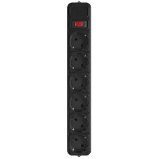 Сетевой фильтр 3 м кабель 6 розеток Gembird Gembird SPG6-G-10G Сетевой фильтр 3 м кабель 6 розеток Gembird Gembird SPG6-G-10G