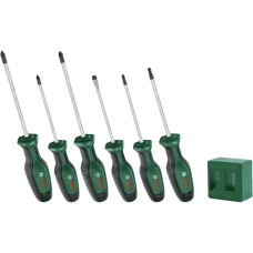 Набір викруток Bosch Bosch (1600A02W7L) PH/PZ/SL/Torx 6 шт + намагничиватель