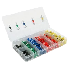 Набор клемм/наконечников 450шт  (E1508bl-100, E2508g-100, E4009b-100, E1012y-50)