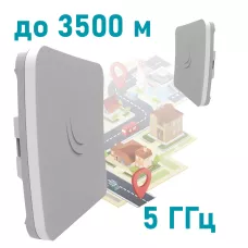 Внешняя точка доступа 5GHz Wi-Fi MikroTik MikroTik SXTsq 5 ac (RBSXTsqG-5acD)