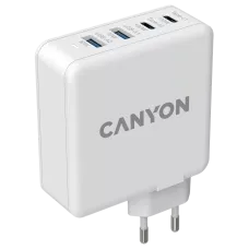 Сетевое зарядное устройство Canyon Canyon H-65 white (GAN 100W)