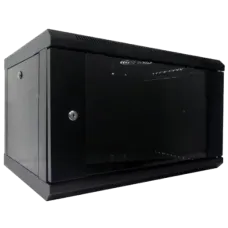 Шкаф коммутационный настенный  Hypernet WMNC66-6U-FLAT-BLACK