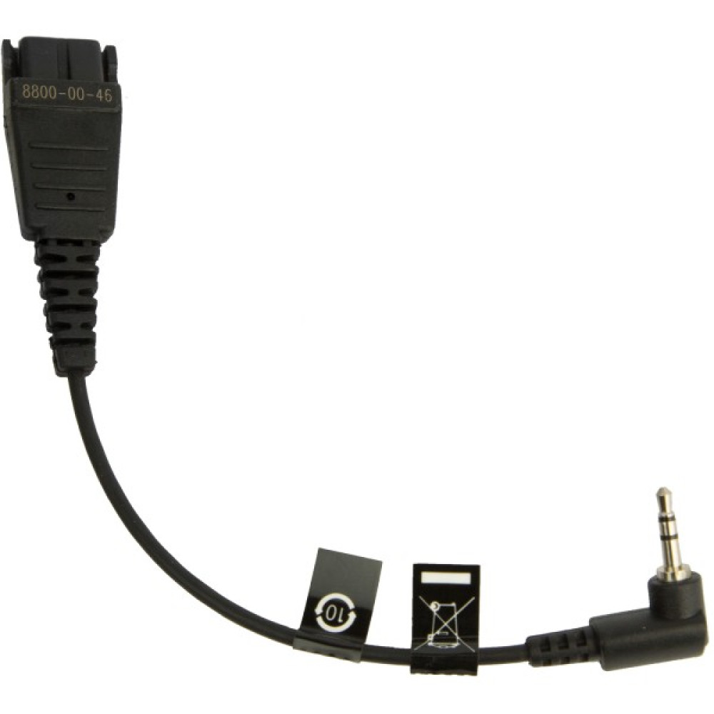 Шнур-перехідник Jabra Mobile QD cord + 2.5 mm jack