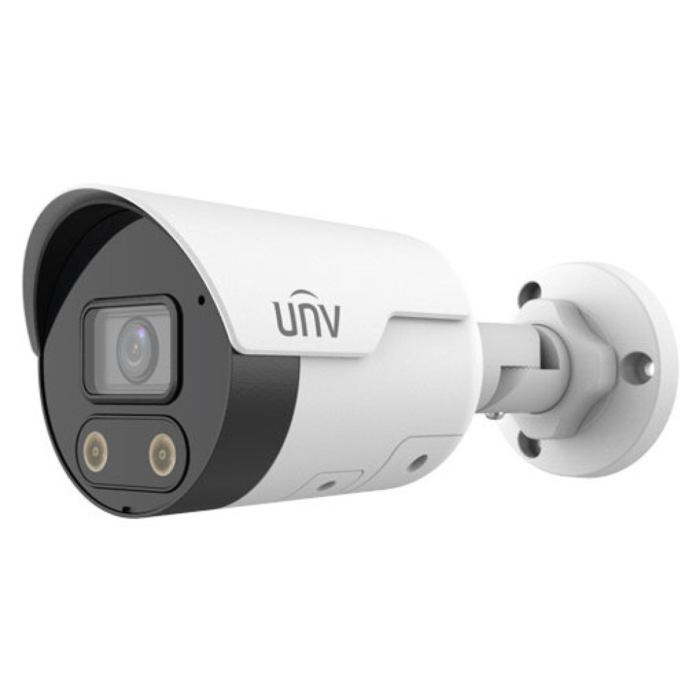 IP-відеокамера вулична Uniview IPC2128SB-ADF28KMC-I0 White