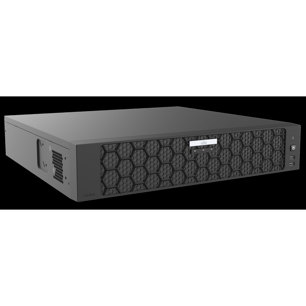 Мережевий відеореєстратор Uniview NVR508-64E-IQ Black