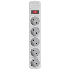 Сетевой фильтр 1.8 м кабель 5 розеток Maxxter Maxxter SPM5-G-6G Сетевой фильтр 1.8 м кабель 5 розеток Maxxter Maxxter SPM5-G-6G