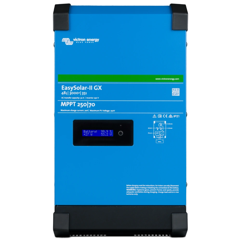 Інвертор Victron Energy Victron Energy EasySolar-II GX 48/3000/35-32 MPPT 250/70 солнечный  однофазный чистая синусоида