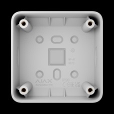 Коробка для зовнішнього монтажу Ajax SurfaceBox для пристрою LightSwitch чи Outlet White (107589.293.WH)