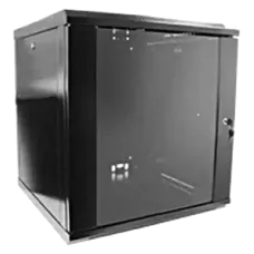 Шкаф коммутационный настенный разборной  Hypernet WMNC66-12U-FLAT-BLACK 12U 600x600