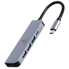 Док станція Cablexpert Cablexpert A-CM-COMBO5-03 USB-C 5-в-1