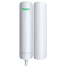 Дротовий магнітоконтактний сповіщувач Ajax Ajax DoorProtect Plus Fibra white
