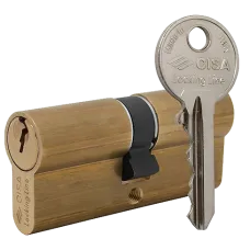 Циліндр латунь матова CISA CISA LL 08010 90 (45*45)