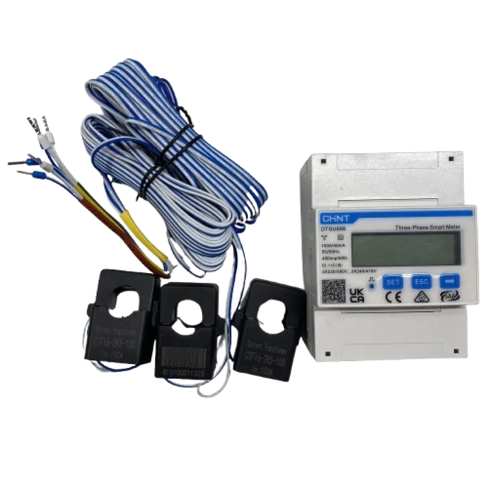 Счетчик HYXiPOWER HYXiPower DTSU666-TP-100A Three Phase Meter 100A