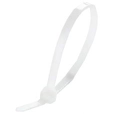 Стяжка кабельна APRO APRO 4.6х400 белая (нач. 100 шт.)