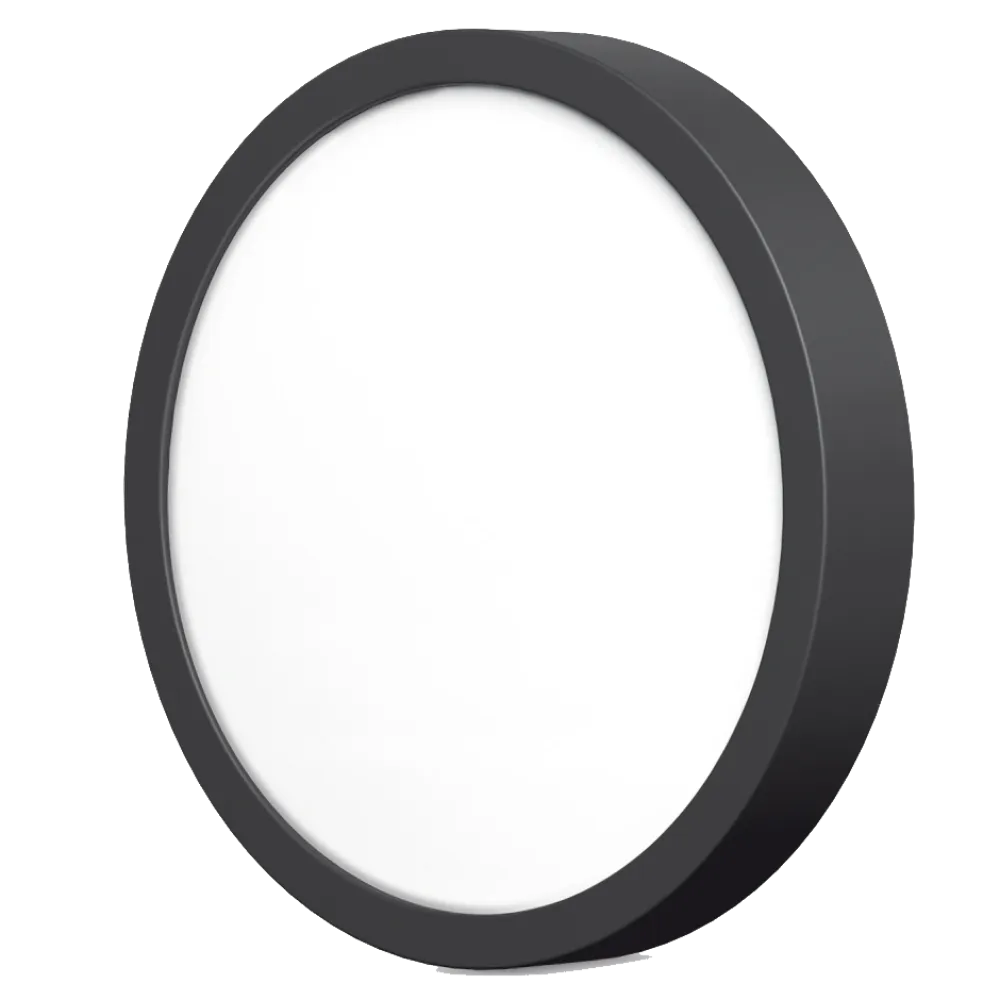 LED світильник круглий накладний VIDEX VIDEX 18W 5000K Black