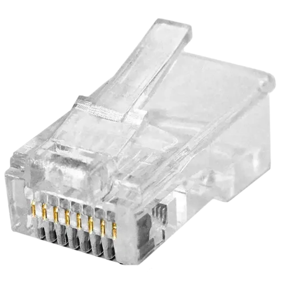 Конектор (100 шт/уп.) Q100, Box  Tyco RJ-45 8P8C UTP Cat-5 (TCRJ45-UTP)
