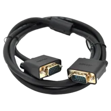 Кабель  VEGGIEG VG-1.5 VGA 3 + 6 (папа-папа) OD-6.5мм 1 ферит
