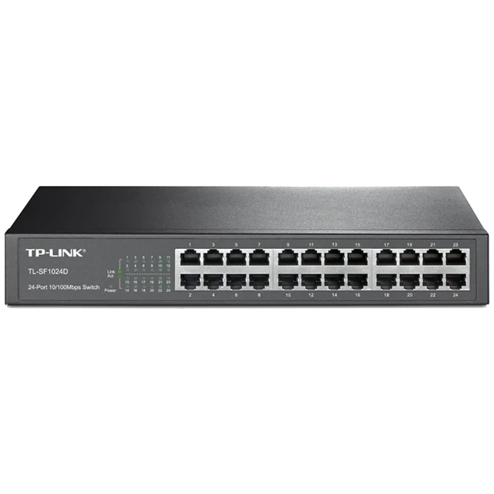 Комутатор 24 порти некерований Tp-link TP-LINK TL-SF1024D