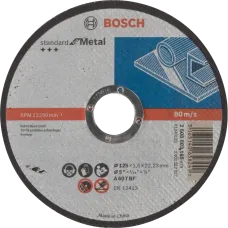 Отрезной круг по металлу Bosch Bosch Standard for Metal 125x1.6x22.23