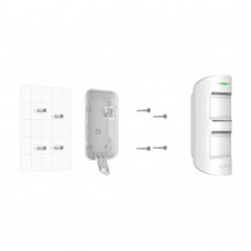 Кріпильна панель Ajax SmartBracket для MotionProtect Outdoor біла (21675.33.WH)