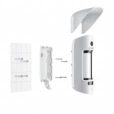 Кріпильна панель Ajax SmartBracket для MotionCam Outdoor біла (33598.84.WH)