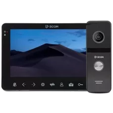 Комплект видеодомофона BCOM BCOM BD-780FHD Black Kit
