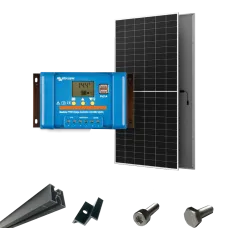 Система автономного питания однофазная Victron Energy Victron Energy BlueSolar PWM + AIKO G645-MCH72Dw Система автономного питания однофазная Victron Energy Victron Energy BlueSolar PWM + AIKO G645-MCH72Dw