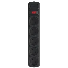 Сетевой фильтр для ИБП (UPS) 1.8 м кабель 5 розеток Gembird Gembird SPG5-X-6B Сетевой фильтр для ИБП (UPS) 1.8 м кабель 5 розеток Gembird Gembird SPG5-X-6B