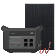 Система автономного питания однофазная HYXiPower HYXiPower HYX-EA2000 + Risen Solar RSM40-8-400MB Full Black Система автономного питания однофазная HYXiPower HYXiPower HYX-EA2000 + Risen Solar RSM40-8-400MB Full Black