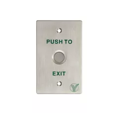 Кнопка выхода с LED-подсветкой Yli Electronic PBK-814D(LED)