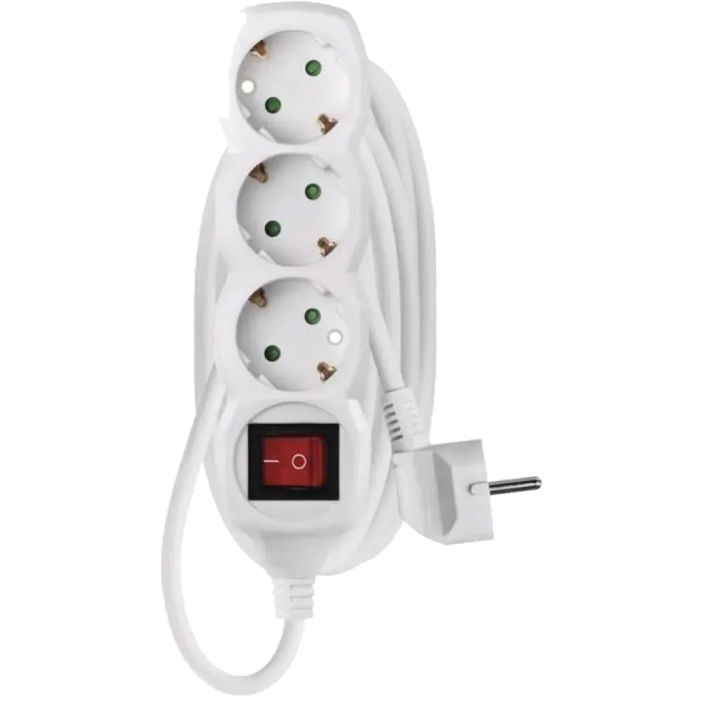Сетевой удлинитель Emos EMOS P1325R 3 розетки 5 м